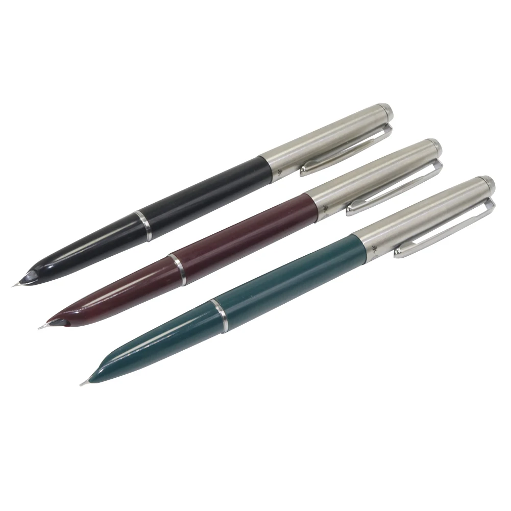 0.38mm Iridium Fountain Pen Self-absorbing Fine Nib Pen Student Writing Pen Financial Bookkeeping Pen Office Writing Pen