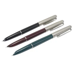 0.38mm Iridium Fountain Pen Self-absorbing Fine Nib Pen Student Writing Pen Financial Bookkeeping Pen Office Writing Pen