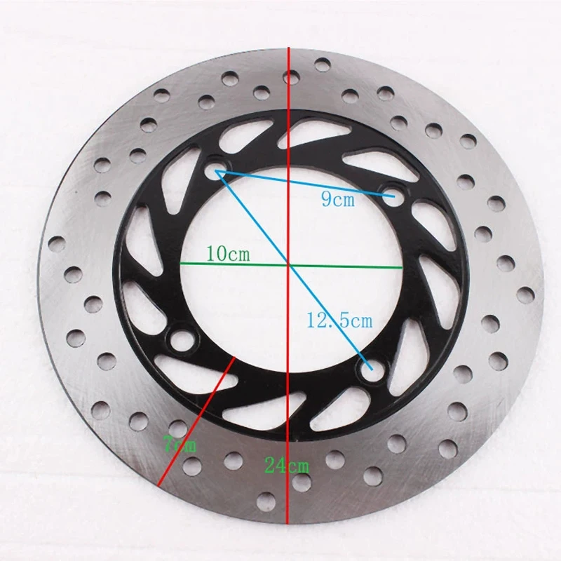دراجة نارية الجبهة قرص فرامل لوحة ل Sundiro هوندا ليفان دايانغ Qjmotor Chunlan مخرج CM125 SDH125 DY150 LF125 أجزاء الفرامل #1