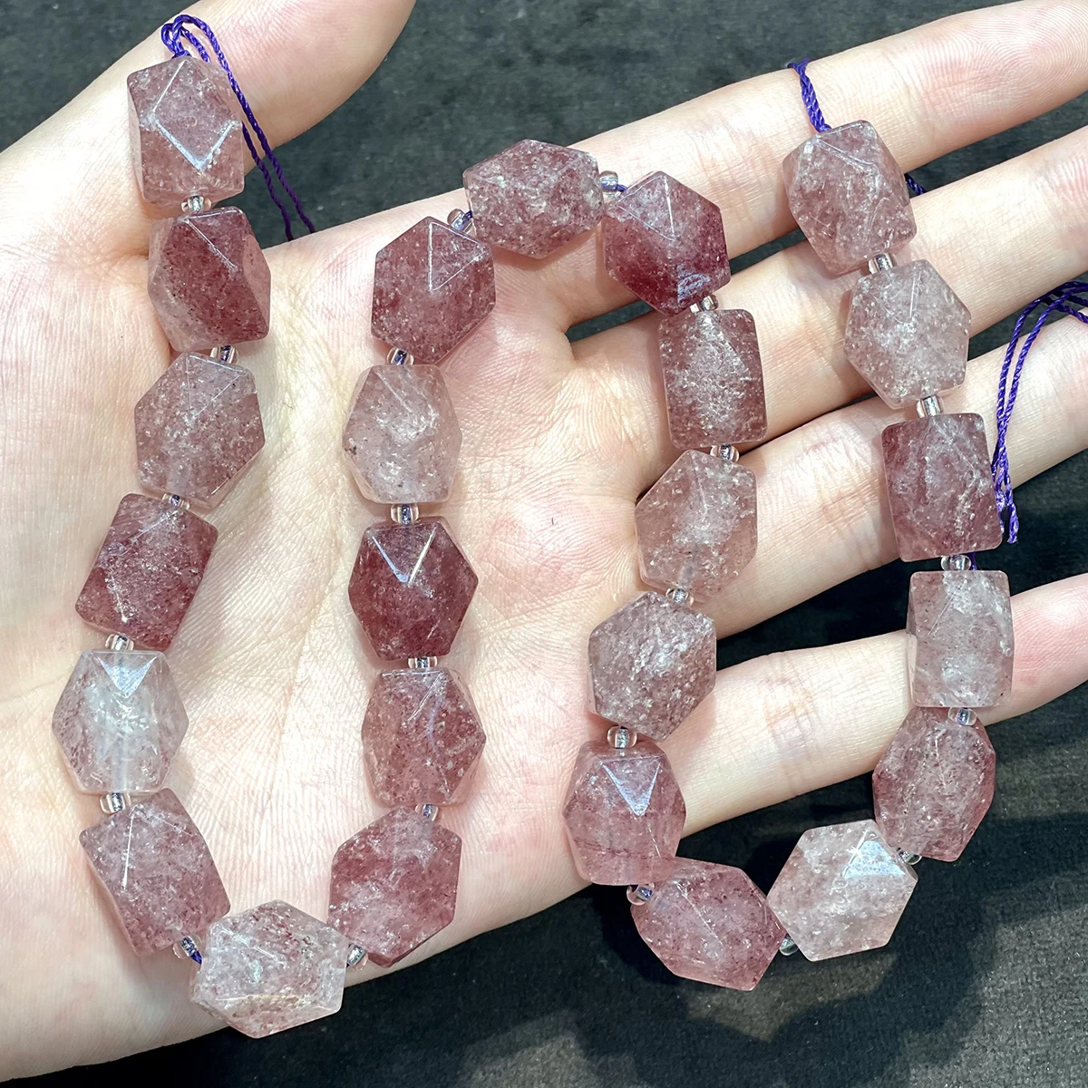 25 Stück/Strang natürliche Halbedelstein-Achate/dalmatinische zylindrische Perlen für die Schmuckherstellung, DIY-Halskette, Kette, Armband, Zubehör – Detail 2