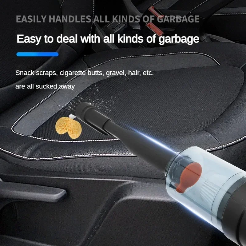 Vacuum Cleaner Dual Use Wireless Handheld Blowing And Suction Capabilities High-Power Household Car Vacuum Cleaner Mini makeup