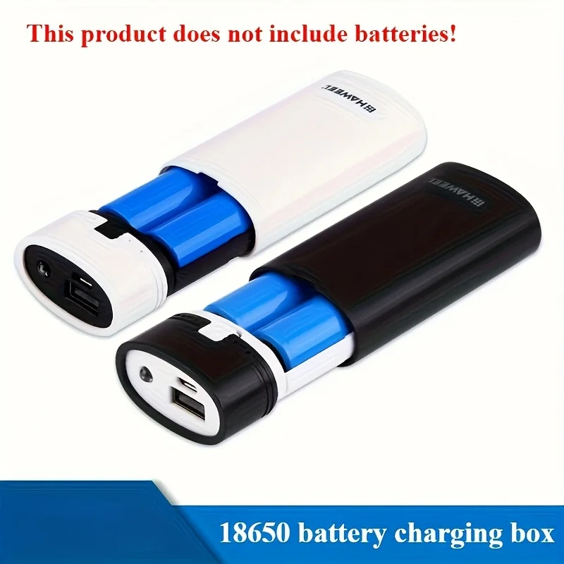 

Портативный чехол Power Bank для аккумулятора 18650, DIY мобильный ящик для хранения, 5 В, 6000 мАч, USB зарядное устройство для телефона, электронная мобильная зарядка