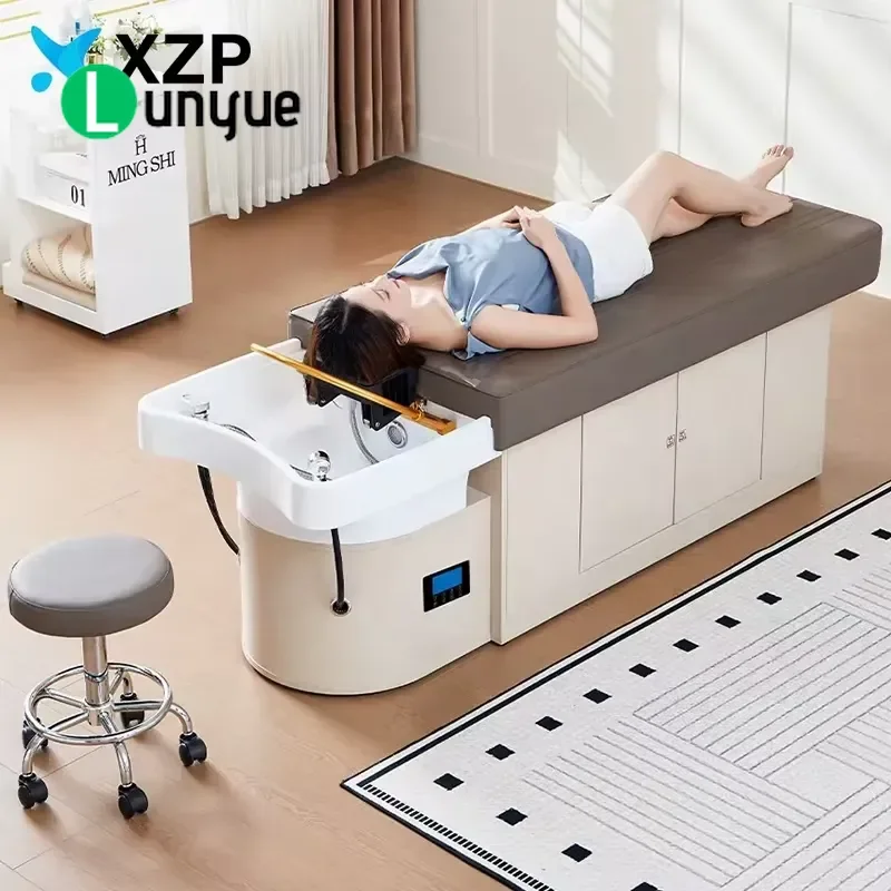 Multifunctional Japanese Head Massage Bed Beauty Spa Shampoo Chair Furniture for Hair Washing Relaxation Comfortable