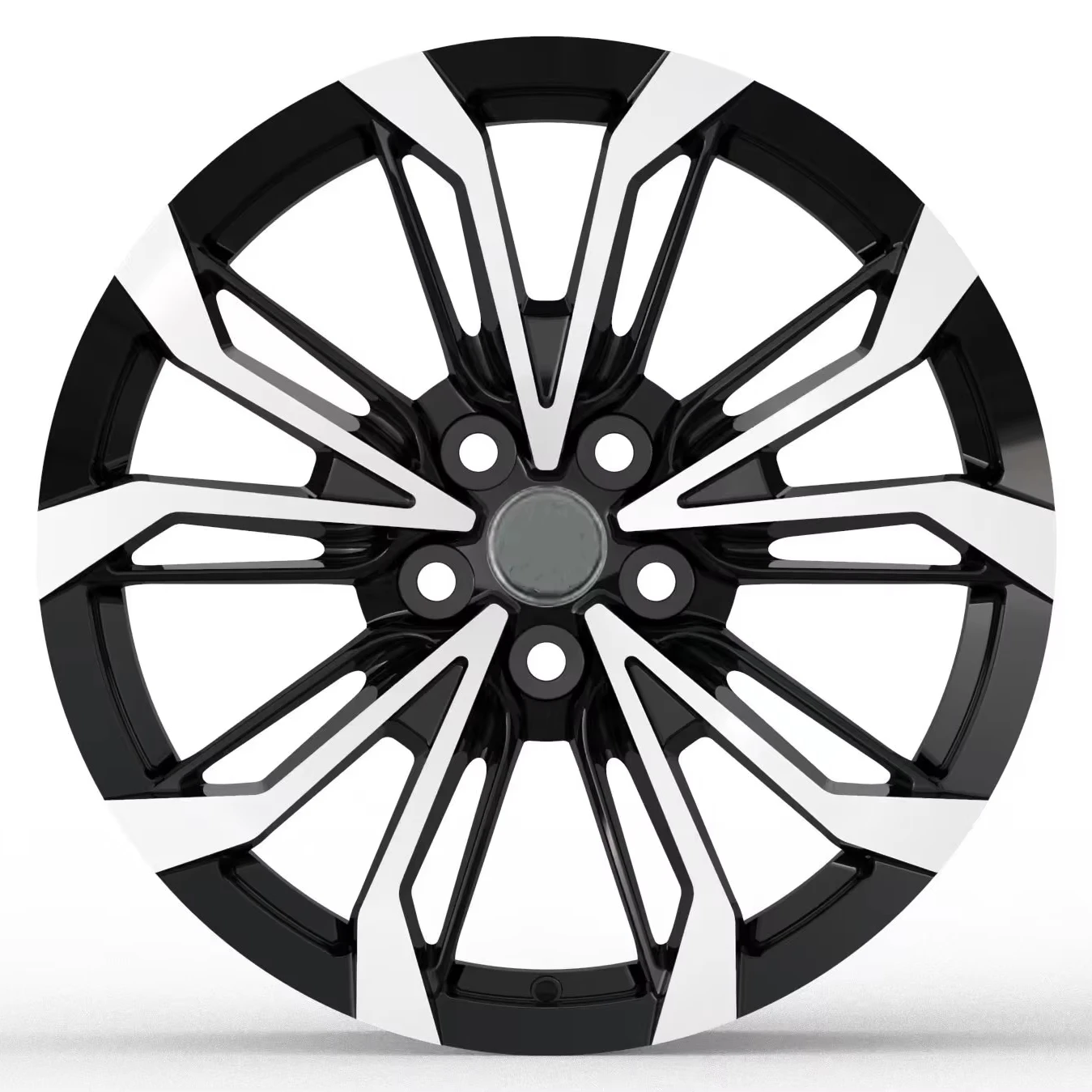 SYAC Best Selling 17-24 Inch Forged Wheels Customized PCD5*100 5*112 5*114.3 5*120 With Machined Face Passenger Car Wheel Rims