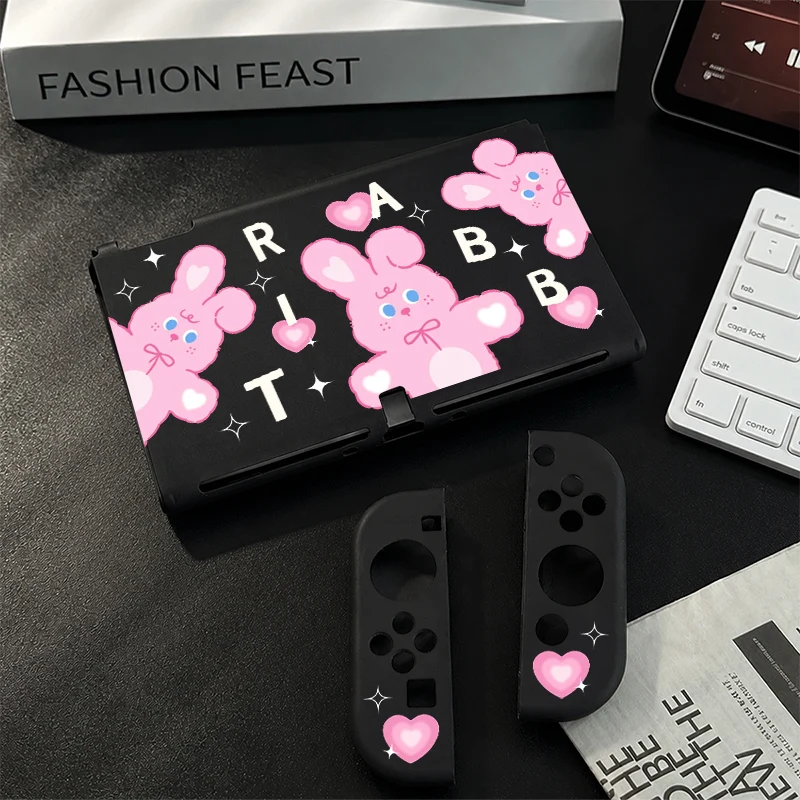 Split-type protective case for Nintendo Switch OLED Dockable Cover Detachable Joy-Con Sweat Slip-Resistant Controller Case