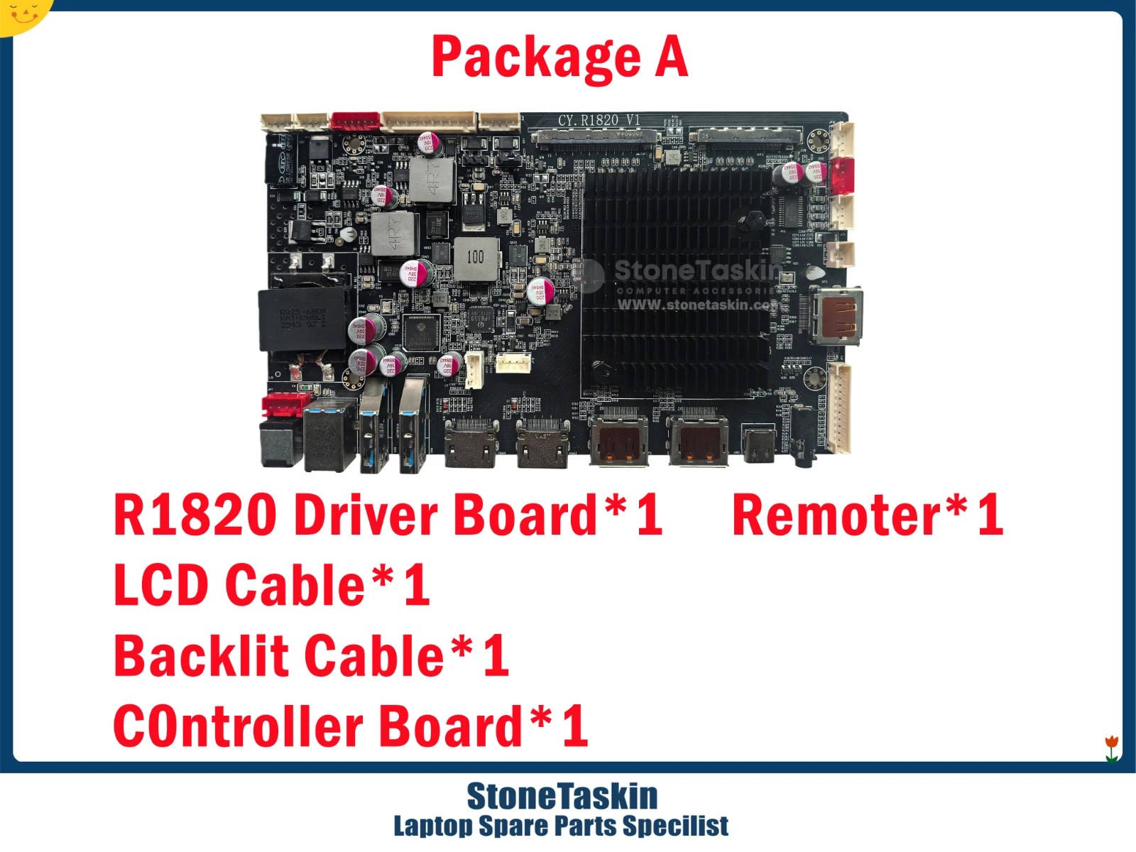 StoneTaskin 最新 5K LCD ドライバーボード R1820 V1.0 iMac 27