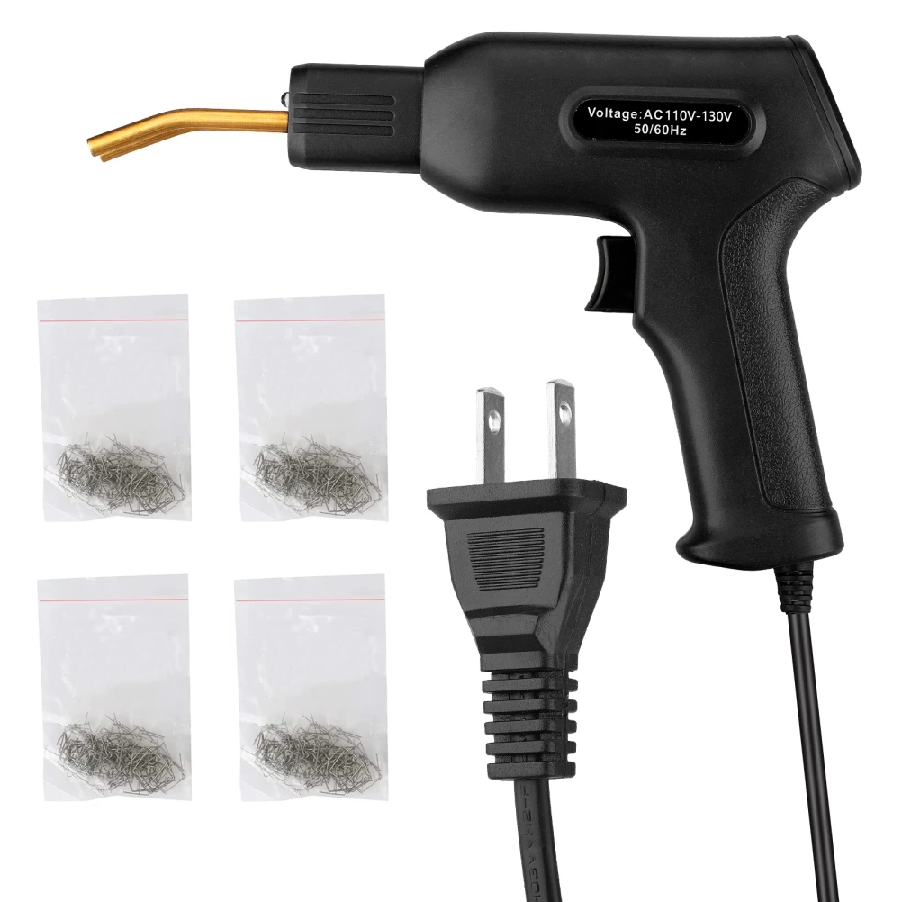 

50W US Standard Plastic Welding Machine Car Bumper Repair Kit with Staples Hot Stapler Plastic Repair Kit