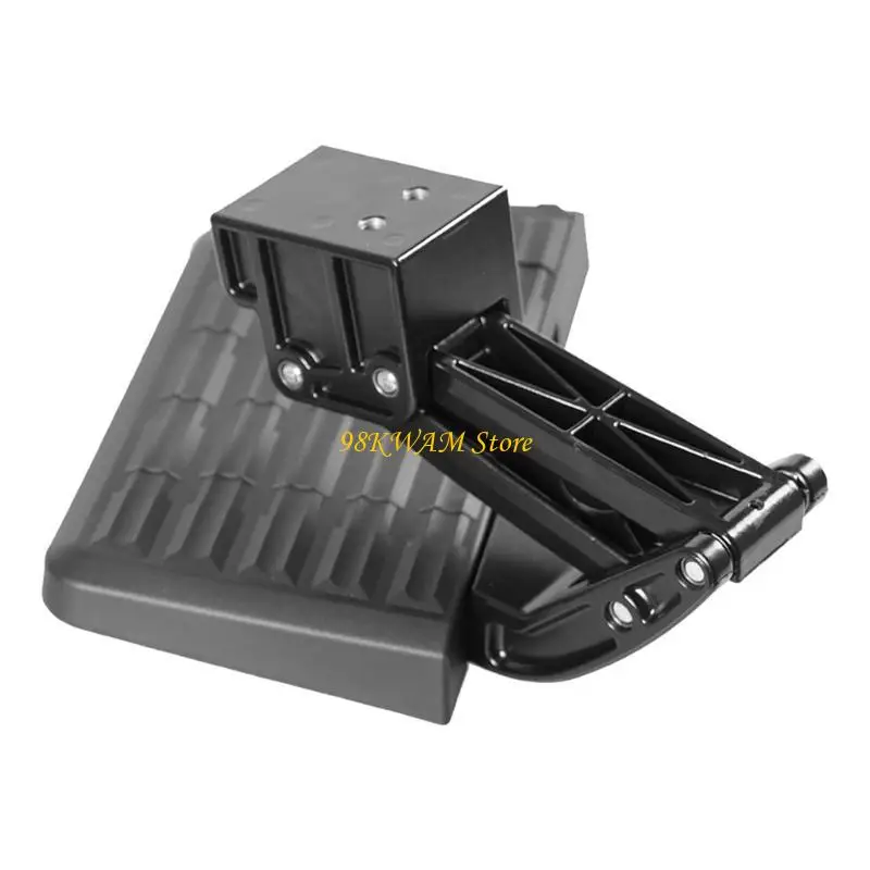 

68UF All Weather Aluminum Folding Step PT392-34140 Truck Bumper Secure Non Slip Surfaces Installation for Vehicle