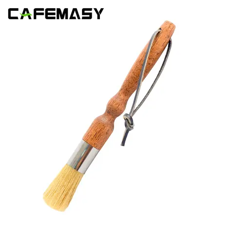 Coffee Grinder Cleaning Brush Dusting Espresso Brush Accessories for Home Barista Kitchen Tool Wood Handle Coffee Powder Tools
