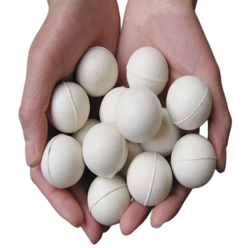 Rubberen Ballen Voor Zeven Wit Massief Rubberen Bal Bouncy Bal Voor Reiniging Zeef 10 20 25 30 3 40 45 50 Mm 50 Pcs