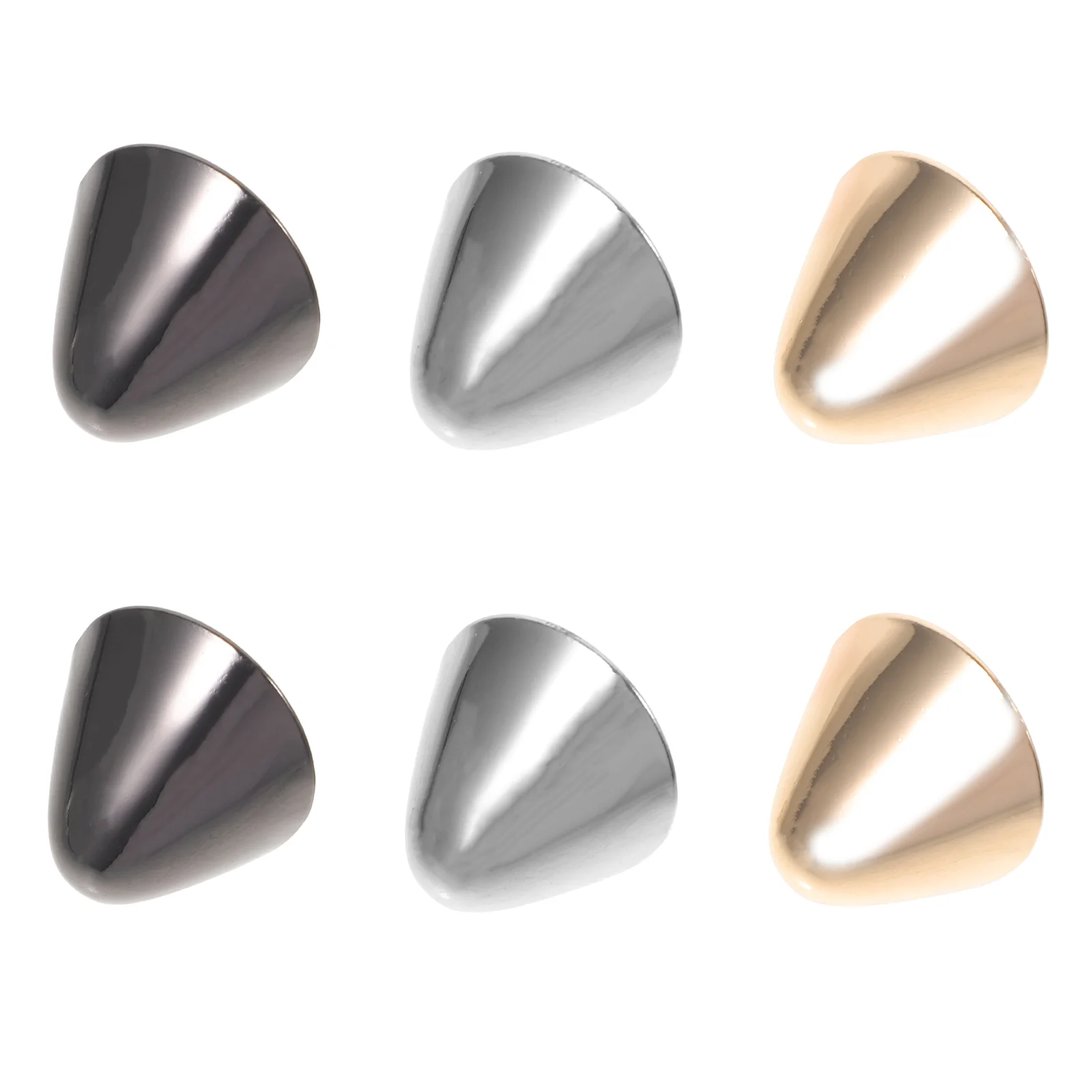 3 pares de protectores de punta de bota, botas para niños con punta de barcos de vaquero, gorras para zapatos de tacón alto