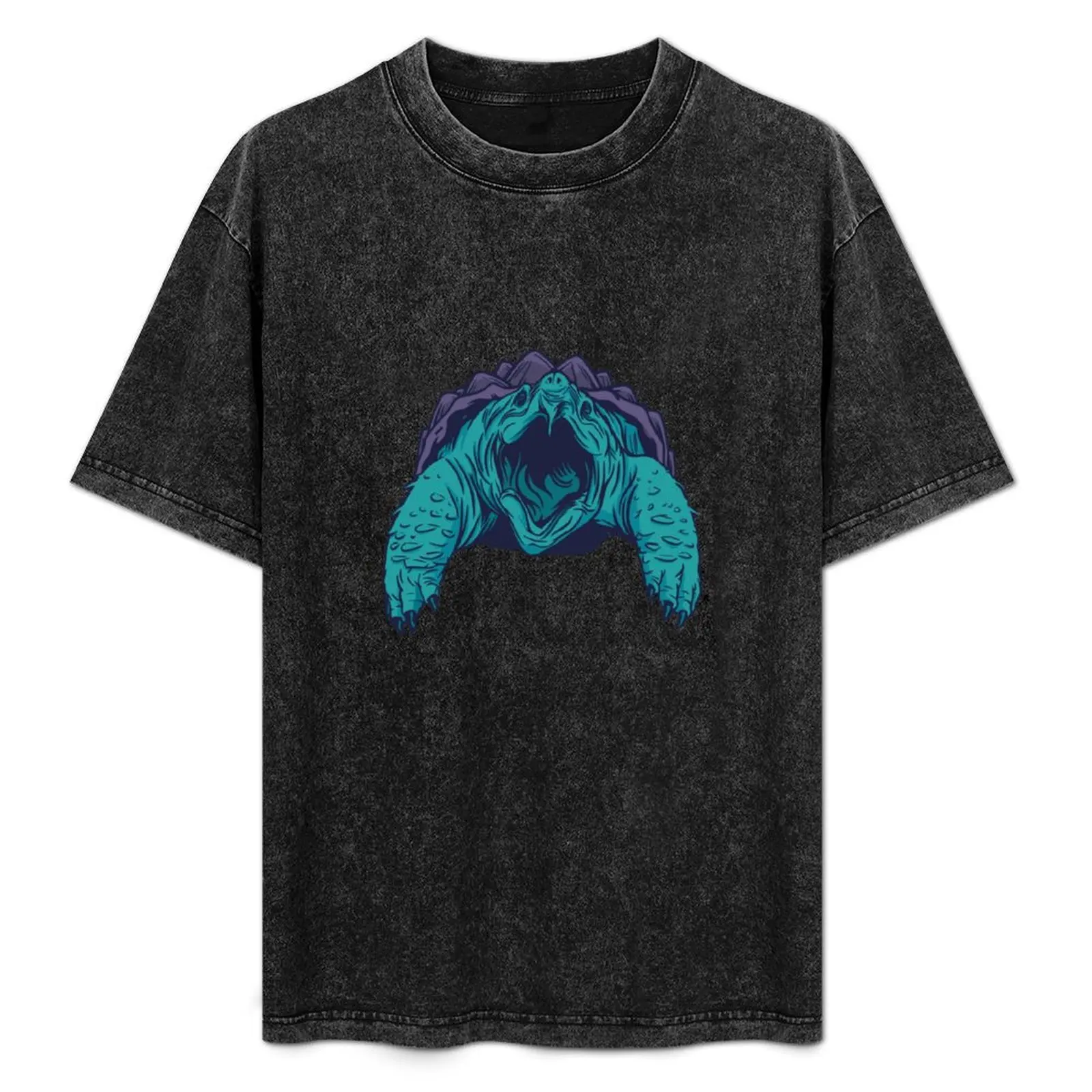

Snapping turtle T-Shirt sports fans Aesthetic clothing graphic tee shirt anime tshirt mens vintage t shirts