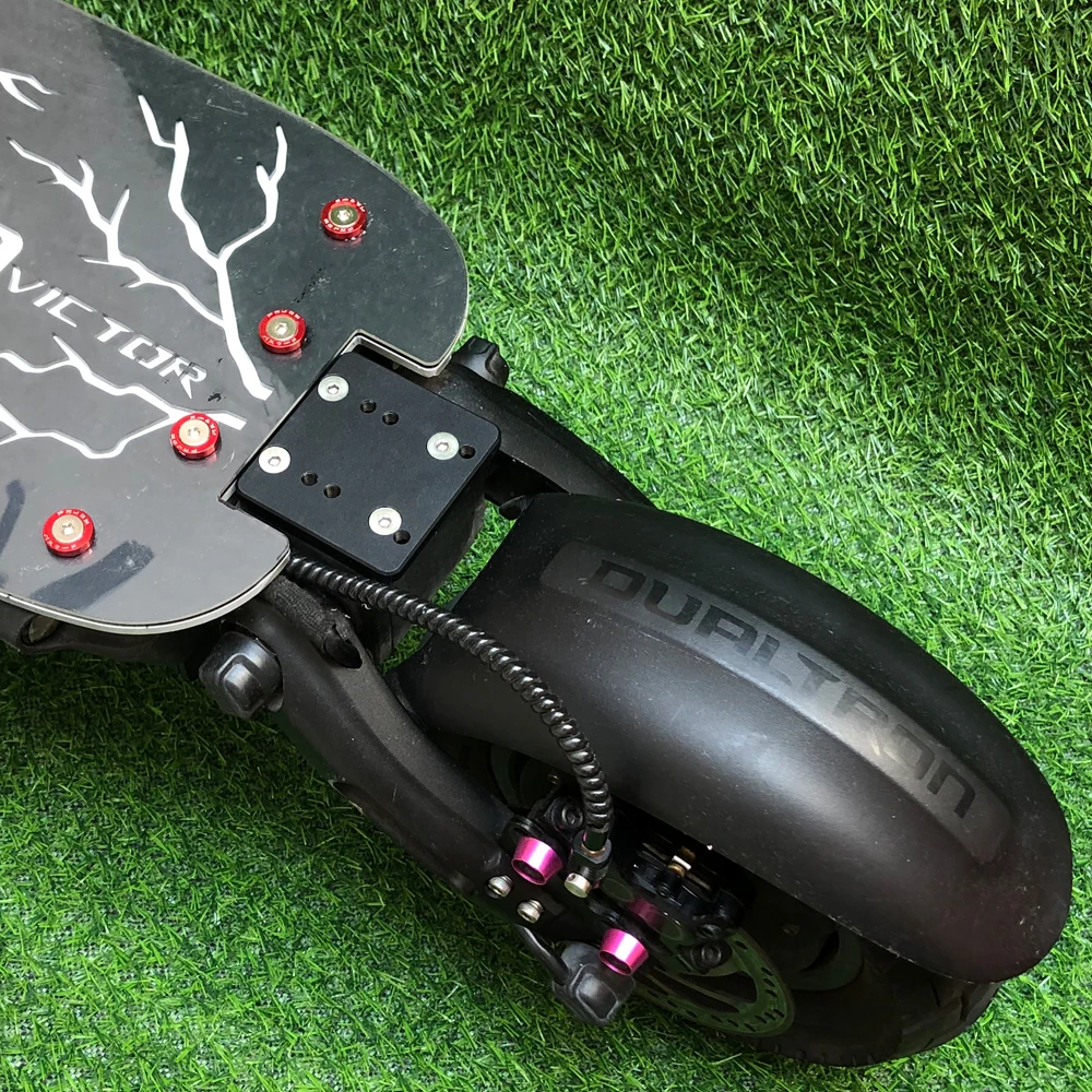 

For Dualtron Thunder Victor Spider Accessories Brake Light Wireless Remote Control Turning Lights Handle Bar Adaptor Plate Set