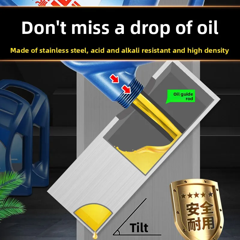 Maintenance Oil Recovery Frame, Stainless Steel Waste Residual Oil Collector, Portable Oil Collecting Rack for Workshop Use