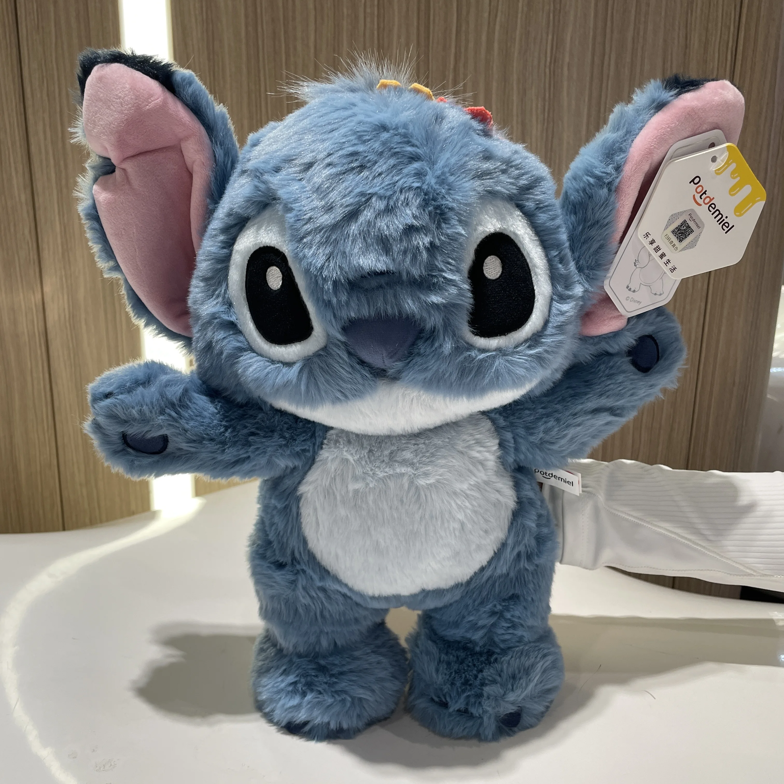 2025 Genuine Disney Big movie Kawaii Stitch Stuffed Toys Lilo&Stitch Plush Dolls Throw Pillow Children Birthday Christmas Gift