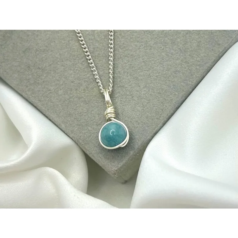The Stone Sea sapphire necklace was born in March