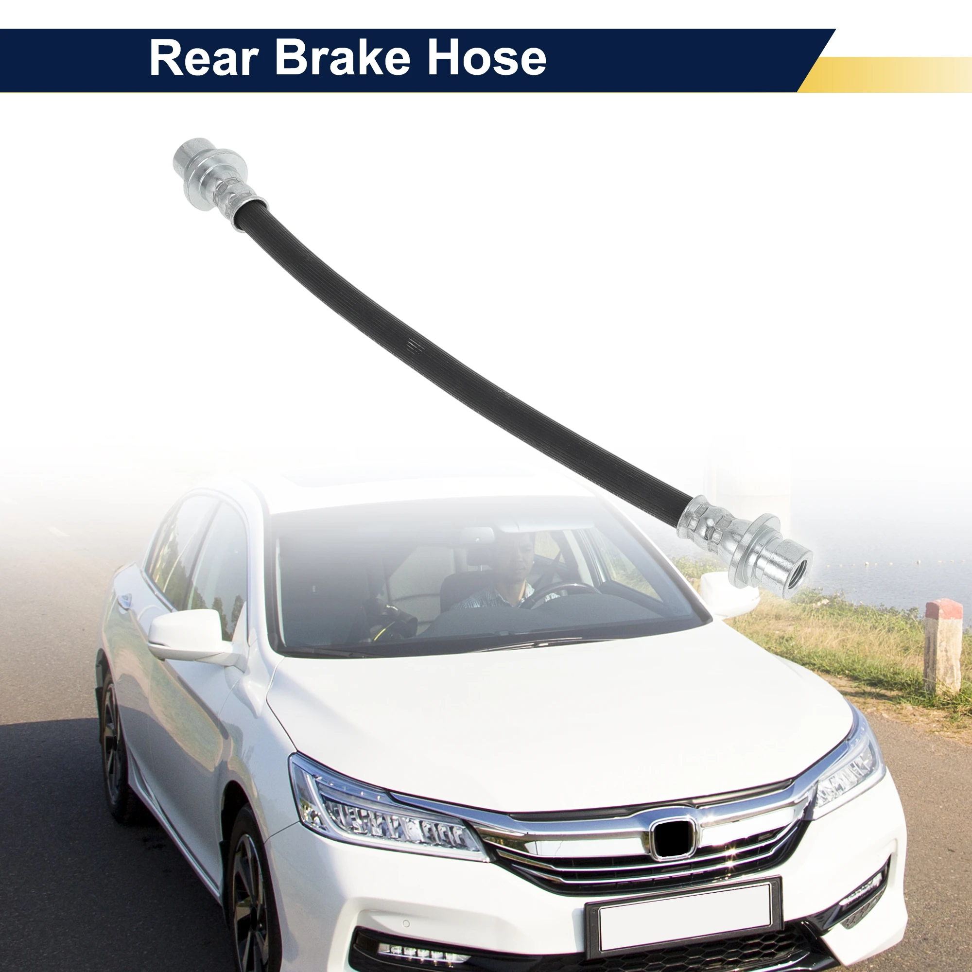 

UXCELL Rear Brake Hose for Honda Brake Hydraulic Hose No.01466T5G000