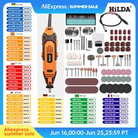 HILDA Engraver Electric Drill Engraving Dremel Rotary Tool Machine With Flexible Shaft New Style Variable Speed Mini Drill