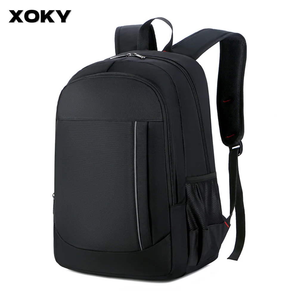 Xoky clássico negócios mochila de viagem à prova dwaterproof água portátil mochila moda estudante escola mochilas saco digital nova mulher