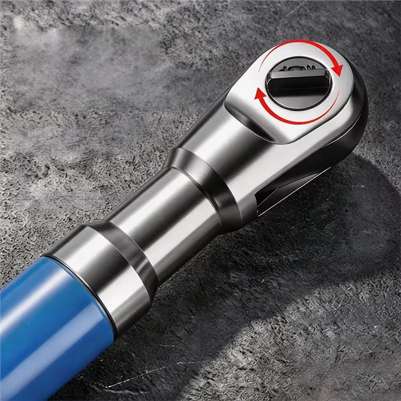 A7THK-1/2 Inch 72 Tooth Ratchet Wrench Extended Offset Impact Extension Heavy Duty Auto Repair Hand Tool