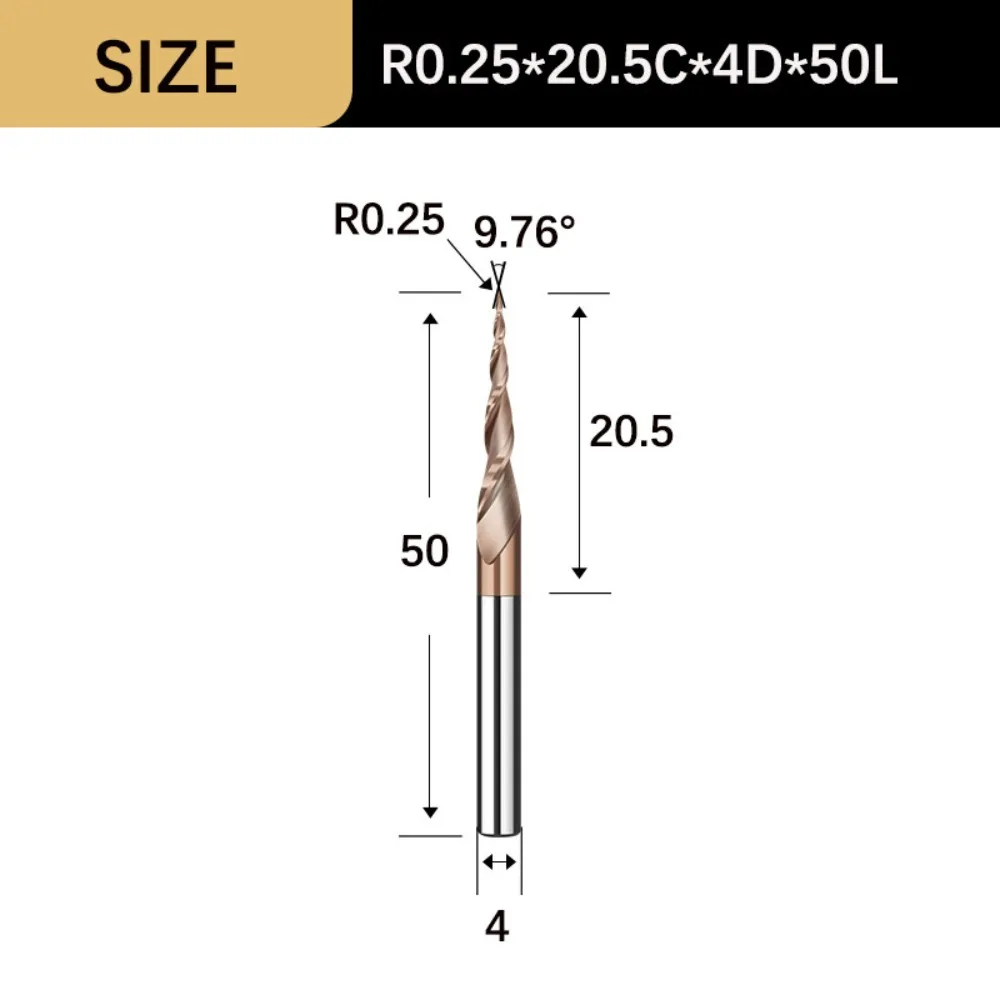 

Фрезерные станки по дереву, твердосплавные конические сферические концевые фрезы, конические сферические носовые спиральные гравировальные фрезы, фрезы по металлу