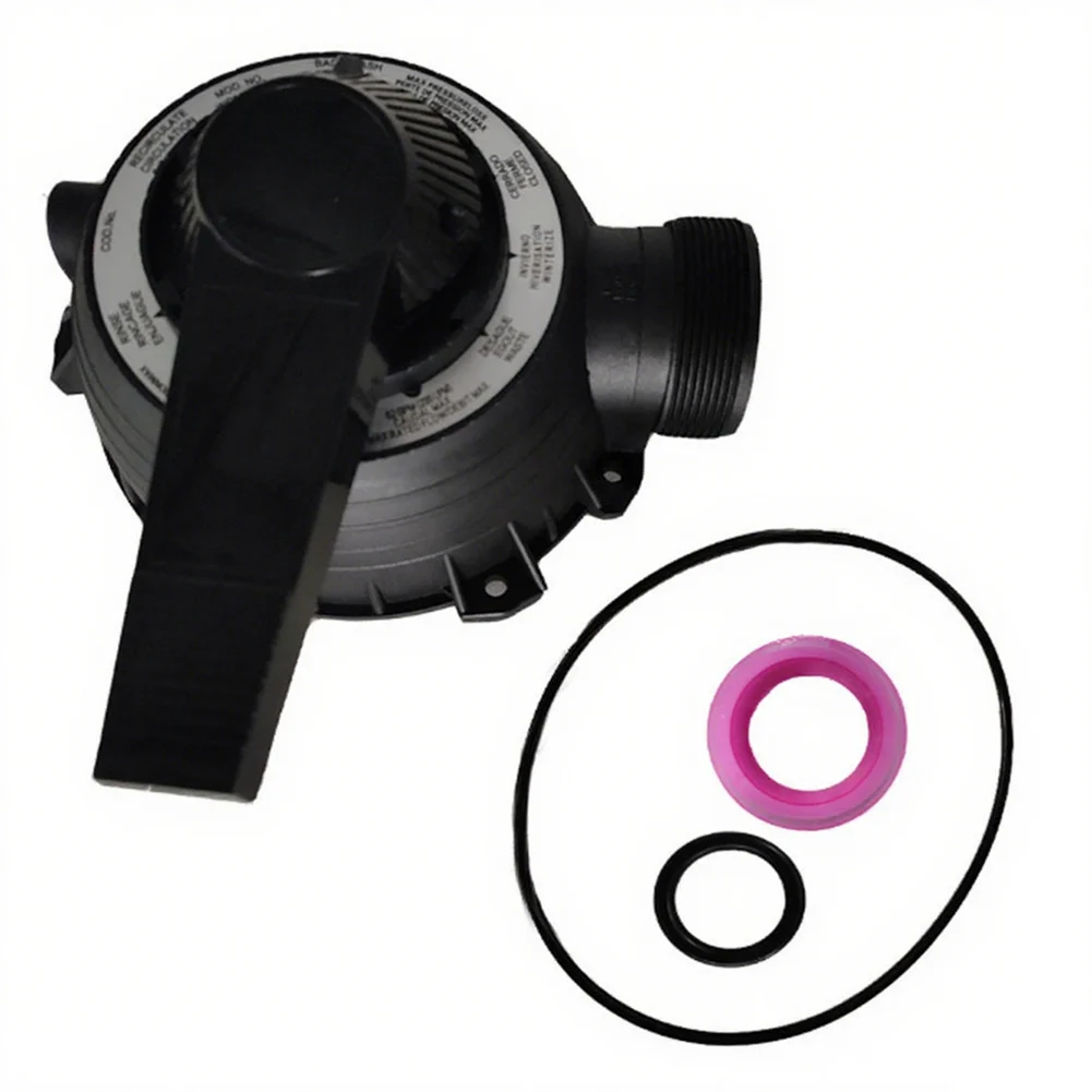 77704-0104 Cover Assembly For Sta-Rite WC112-148A WC112-147 Multiport Valve Leak Prevention Pool Equipment Parts Black