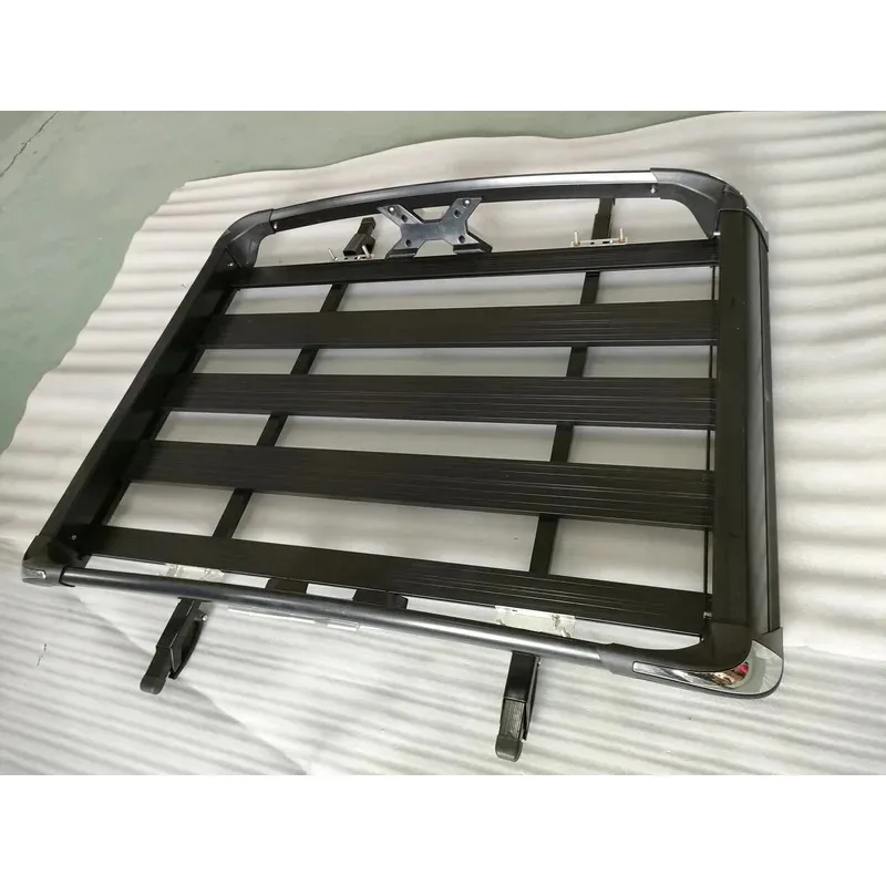 

Factory Car Parts Univeal Portable Double Layer Veion Aluminum Alloy Car Roof Rack Lage Baggage Ce