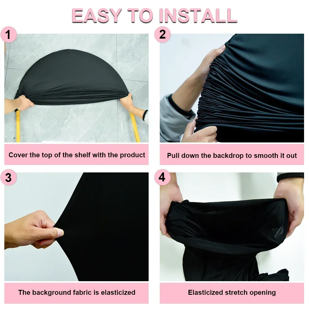 Mocsicka двусторонняя арка фотографии фоны с днем рождения торт Smash Единорог замок детские фотофоны студийный реквизит