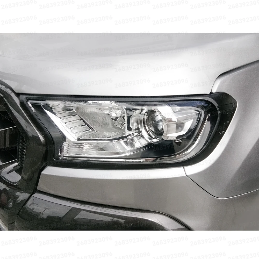 2 Stück Scheinwerferabdeckungen Scheinwerfer-Schutzabdeckungen für Ford Ranger 2015-2022 WILDTRAK XLS XLT LIMITED XL Lichtabdeckungen – Detail 5