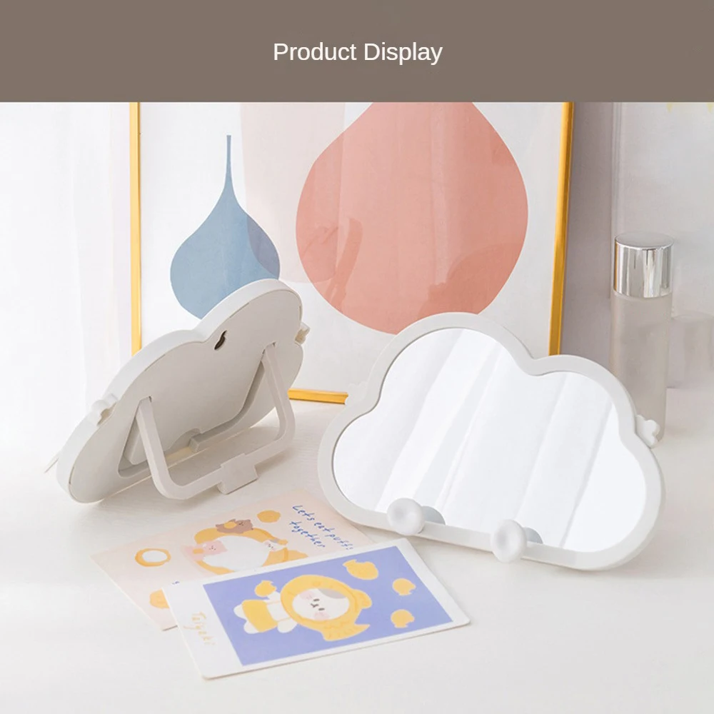 يان يستحق الأشياء الجيدة سحابة كتلة شنق لهم عارضة رف تخزين سطح المكتب واستخدام أكثر من شيء واحد مرآة قوس مرآة