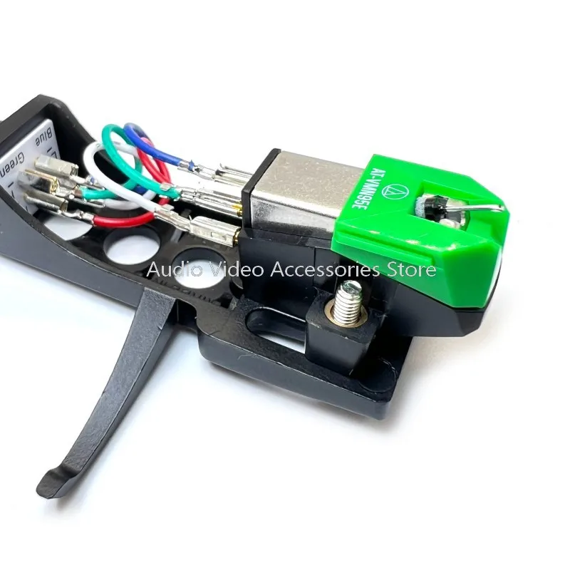 Kit de stylet à cartouche magnétique mobile AT-VM95E, pour platine vinyle LP, lecteur de disque, support de phonographe, accessoire HIFI