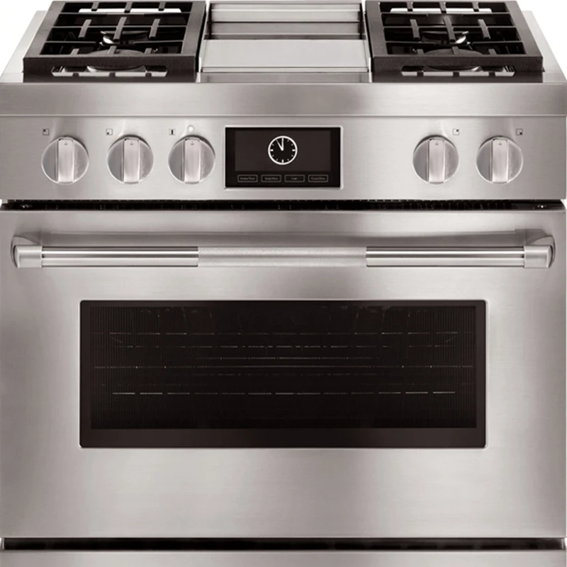 6 قطعة مقابض طباخ ، 6 مللي متر مقابض موقد غاز موقد استبدال مقابض معدنية اكسسوارات للمطبخ مقابض فرن الغاز-AT35