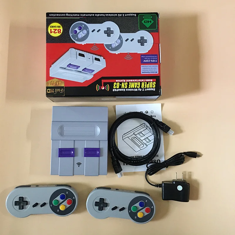 Nintendo HD Super Wireless Game Machine SNES Home Game Machine for SFC TV