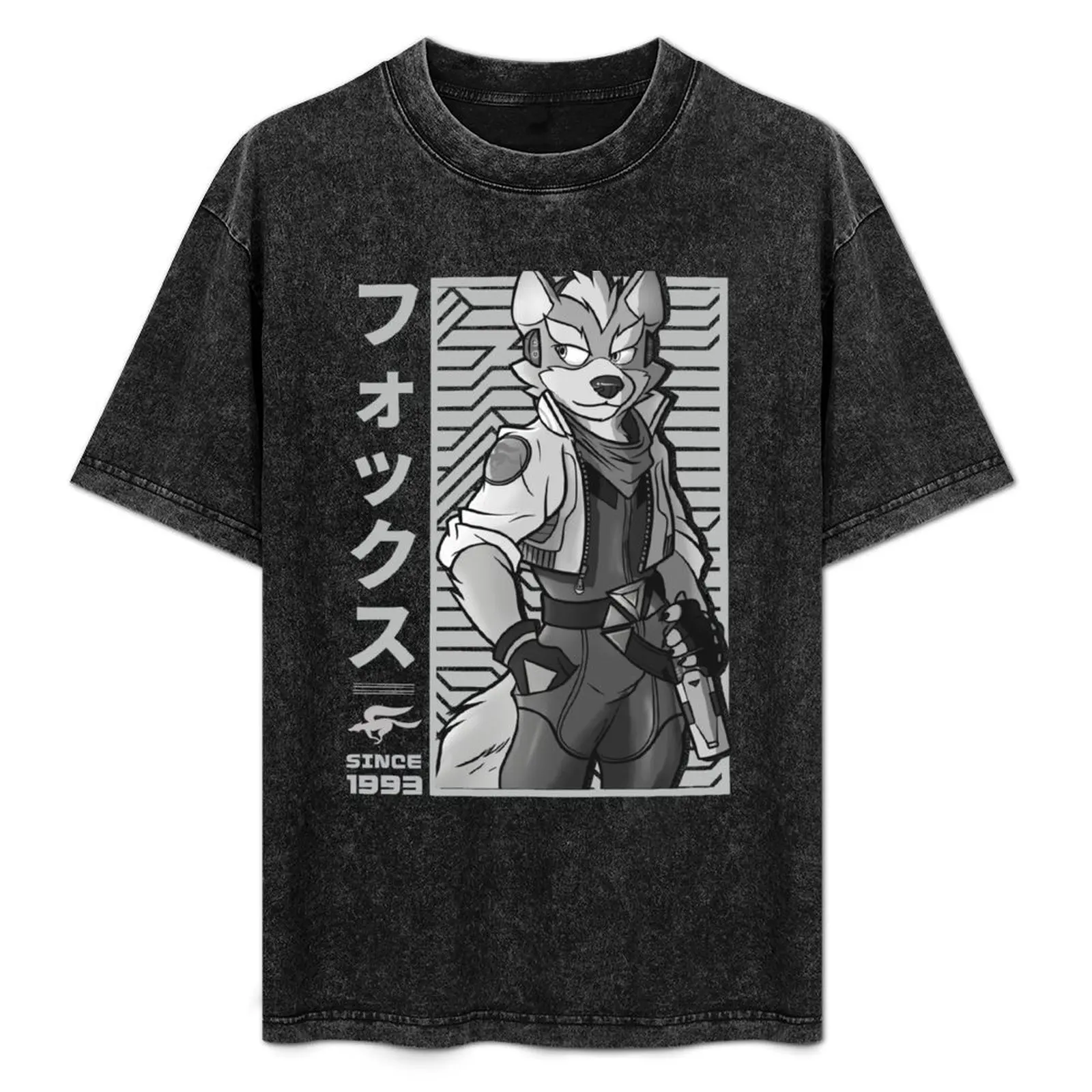 Camiseta con diseño de Star Fox Fox McCloud, camiseta informal de moda de verano