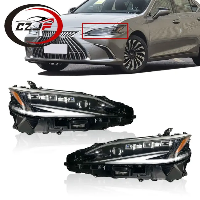 

CZJF Superior Quality Car Accessories Headlights Front Lamps High 4 Lens for Lexus ES 2022