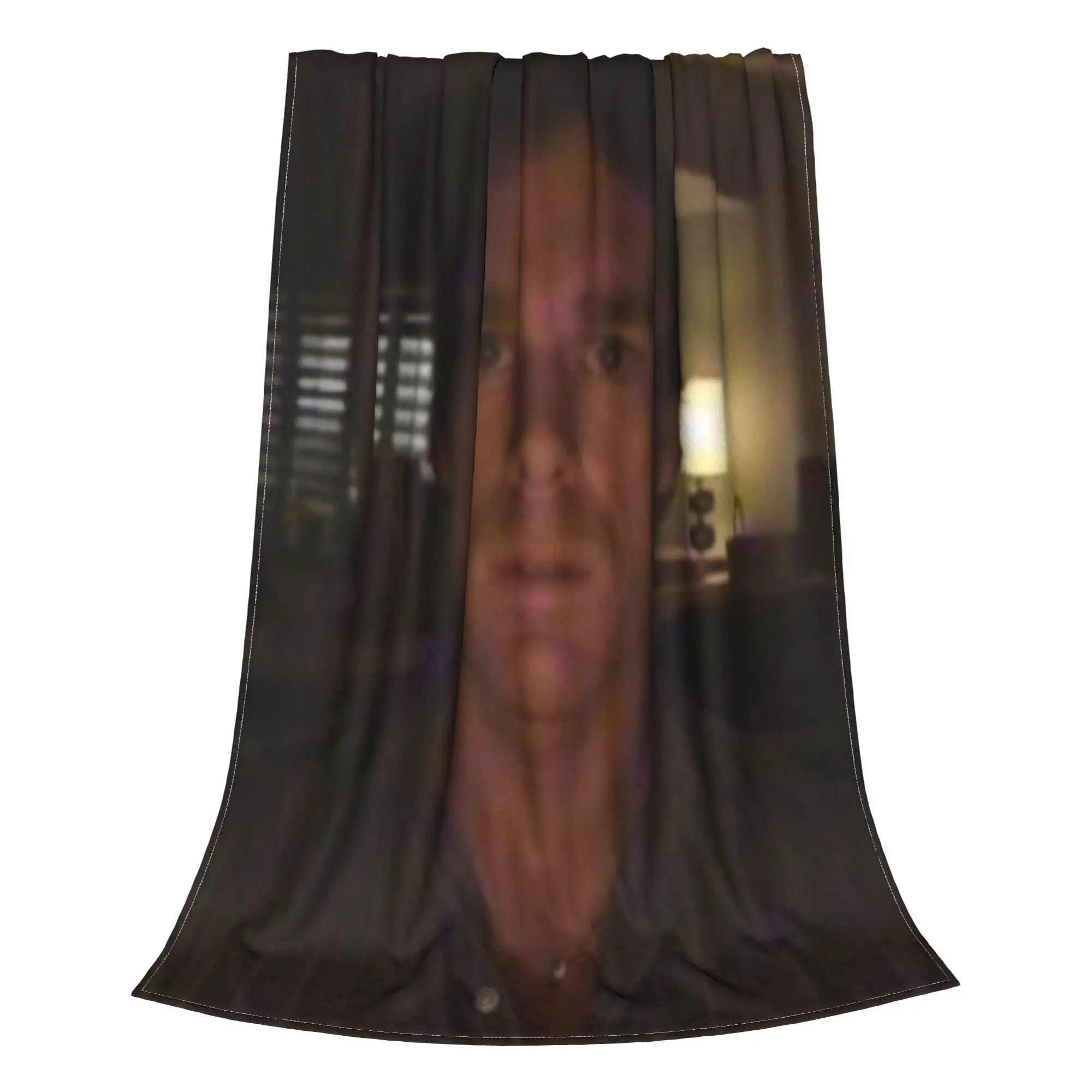 Comfortable Dexter Morgan Stare  Blanket Accessories Sofa Decorative  Throws And Blankets Warm Flannel for Car
