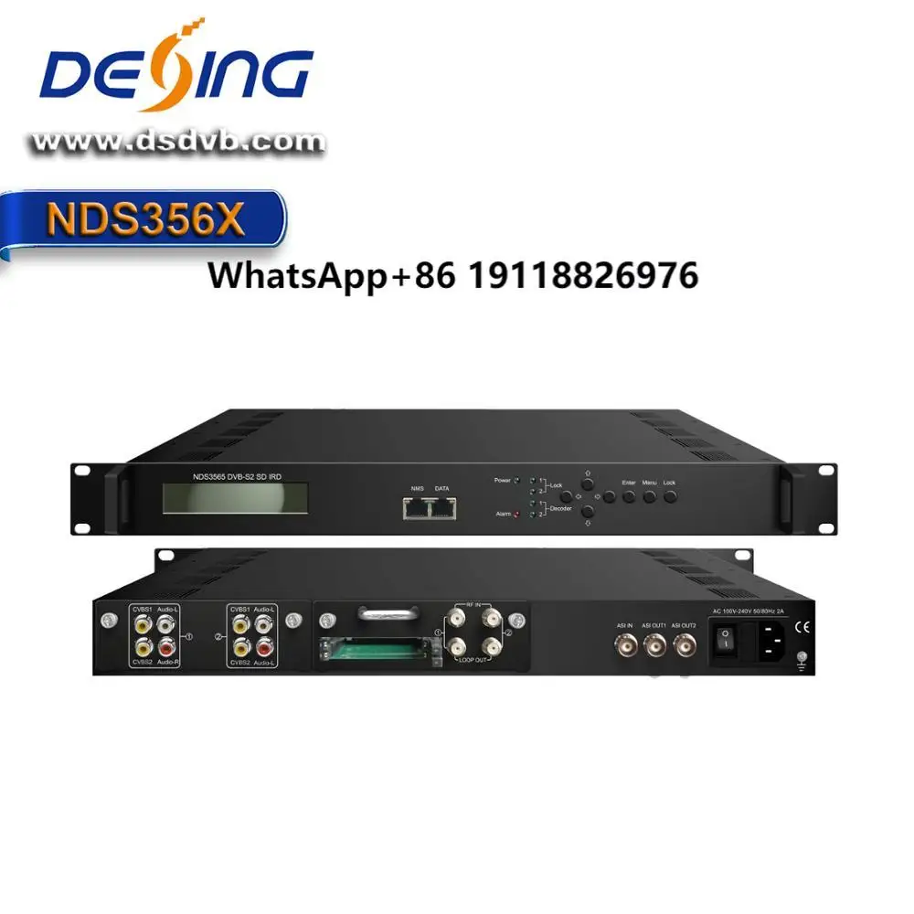 

Professional Satellite Ird Digital Receiver Tv