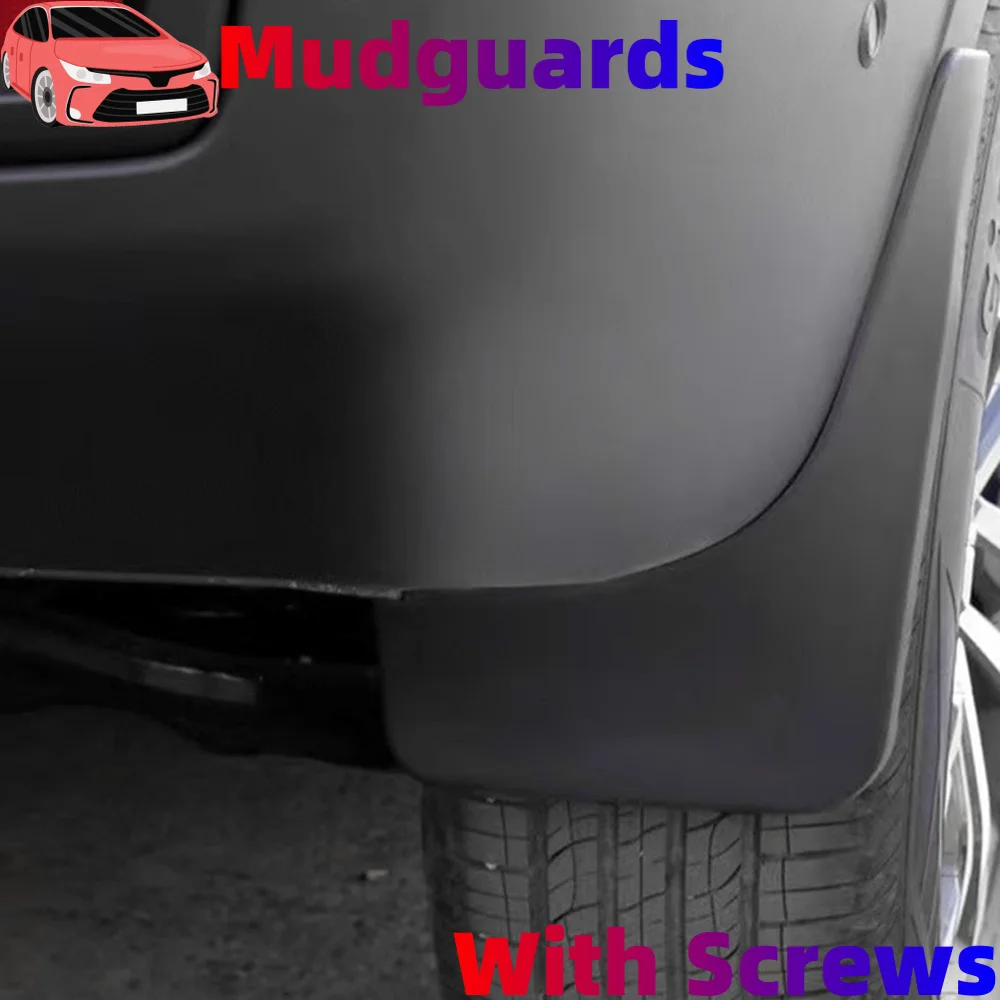 ABS Car Front Rear Mud Flaps for Ford Fiesta MK7 Hatchback 2009 - 2017 Mudguards Fender Splash Guards  Accessories