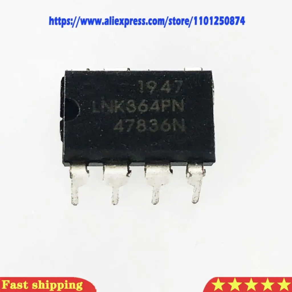 10PCS LNK364PN DIP7 LNK364P DIP LNK364 364PN DIP-7 e IC original