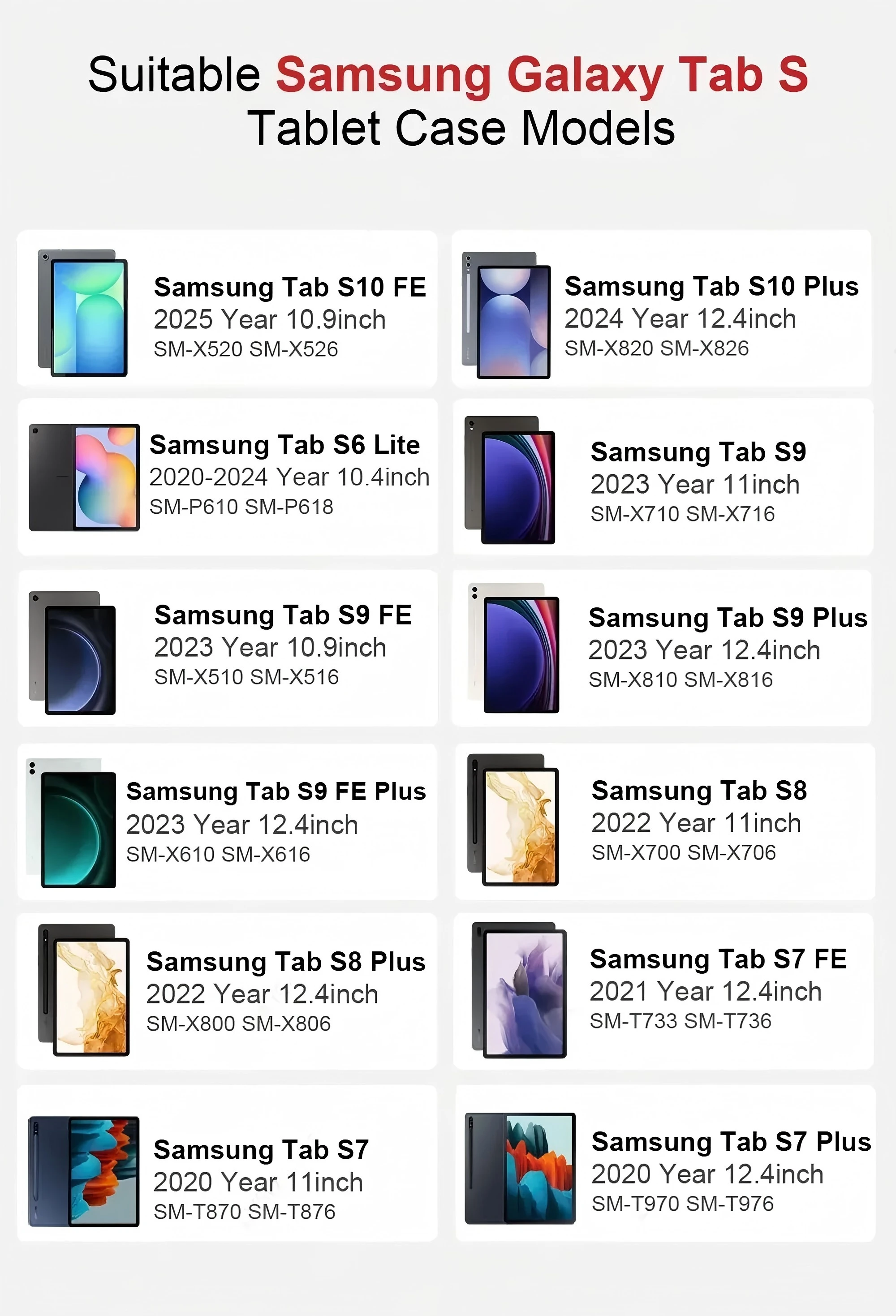 Für Samsung Galaxy Tab S9 11" S11 S10 Lite S9 S10 FE 10,9 Hülle mit Stifthalter Tab A11 A9 Plus 11 8.7 Smart Sparkling Cover – Detail 3