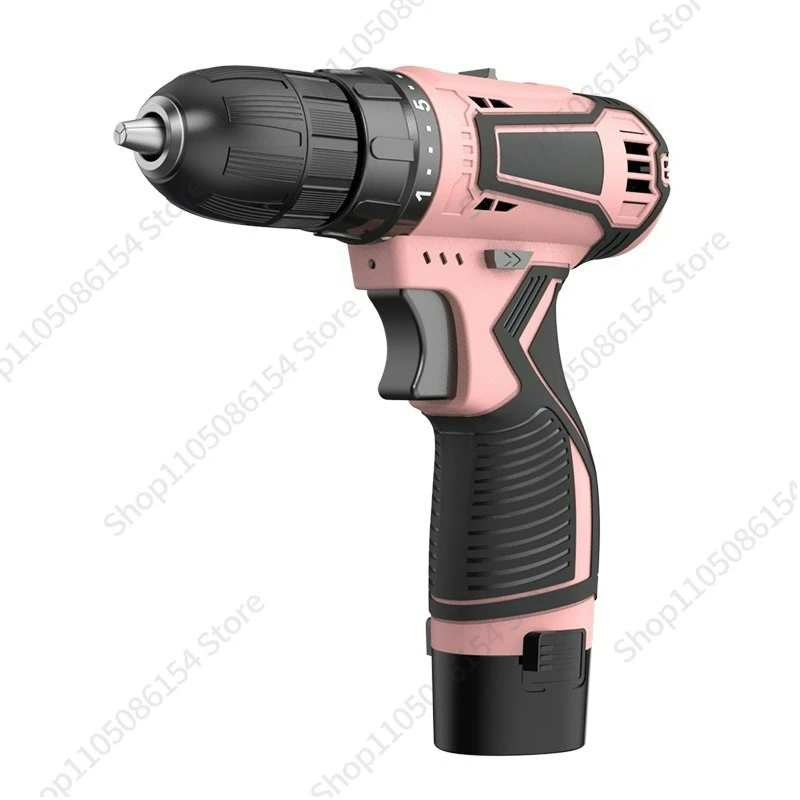 

Household small punching electric drill hand electric drill electric screwdriver hardware toolbox set impact drill