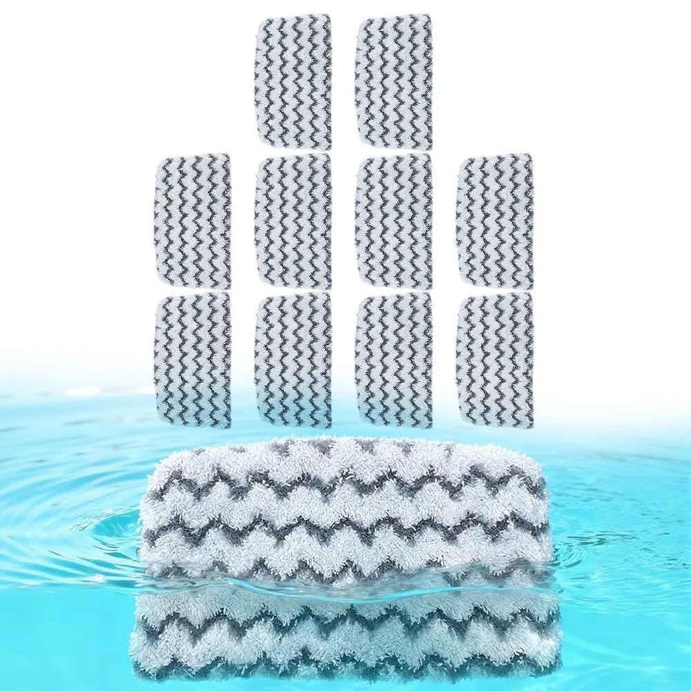 Replacement Mop Pads For Shark Mop S1000A S1000C S2001 Microfiber Chenille Cleaning Pad For Home Hard Floor Care 10pcs