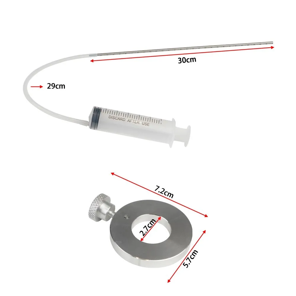 Fork Oil Level Gauge Kit Universal Fork Oil Level Adjustment Measuring Tool for Motorcycle Capacity 60ml