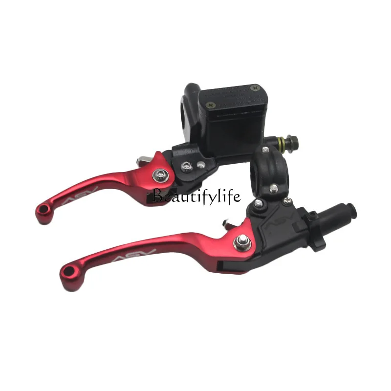 

Off-road motorcycle racing modified ASV folding brake pump clutch handle