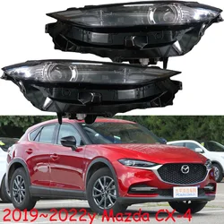 1pcs car bumpe CX4 headlamp For Mazda CX-4 headlight 2019~2022y car accessories head lamp for Mazda CX-4 fog light