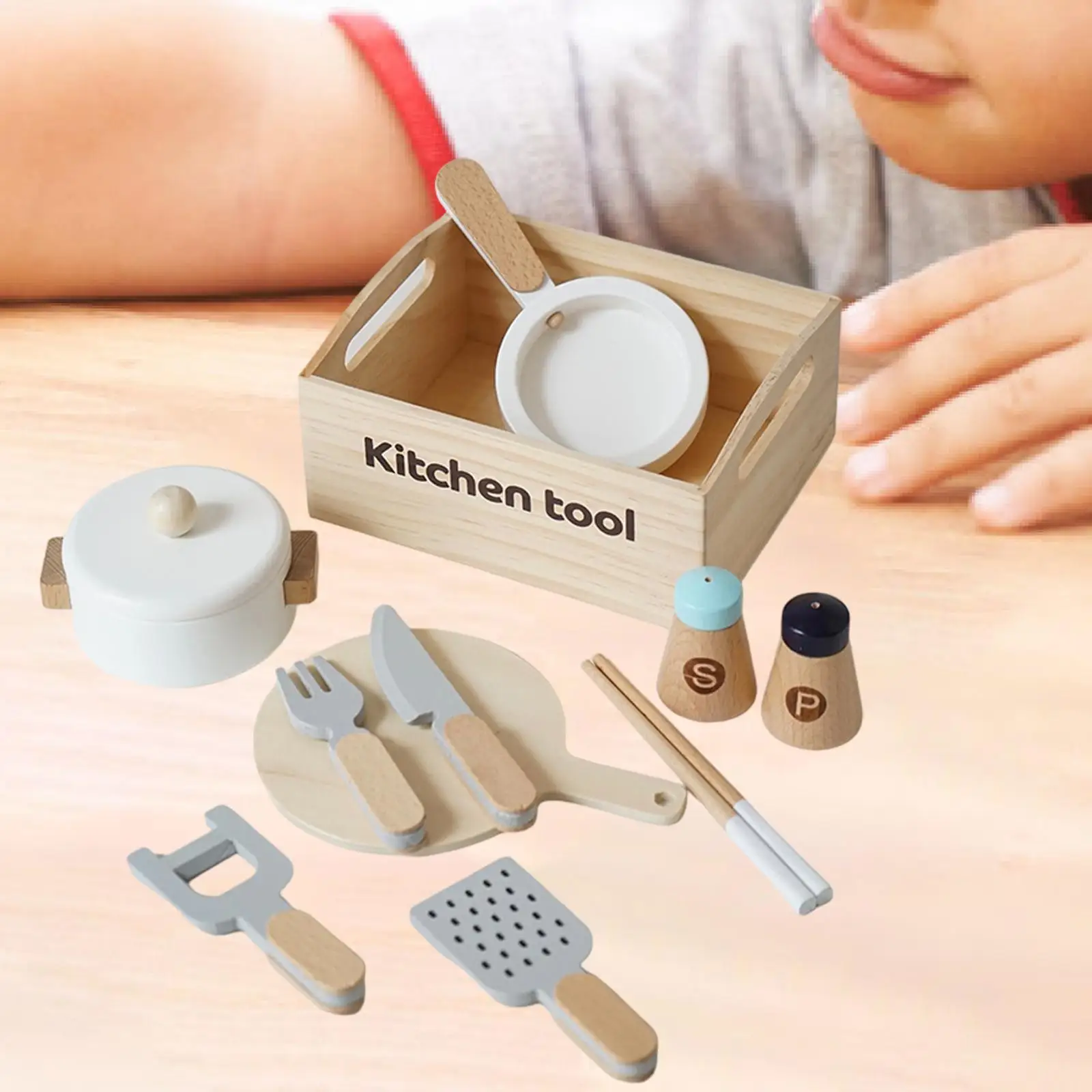 Houten Speelgoed Kookset Claypot Montessori Voor Kinderen Meisjes Verjaardagscadeau