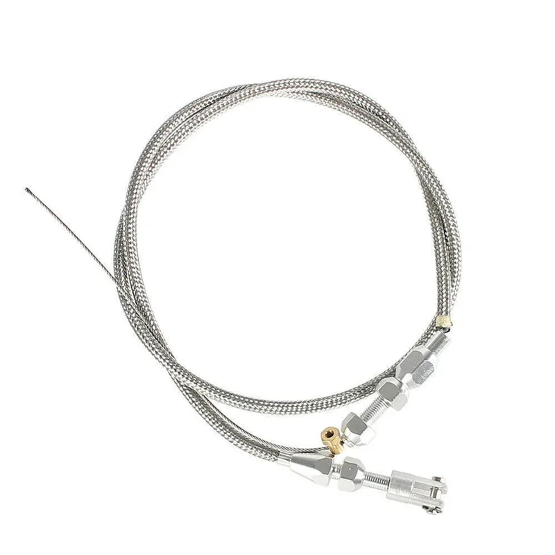 

Highly Recommended 36Inch Stainless Steel Braided Throttle Cable 23040701 Fit For LS1 Chevy 4.8 5.3 5.7 6.0 Engine