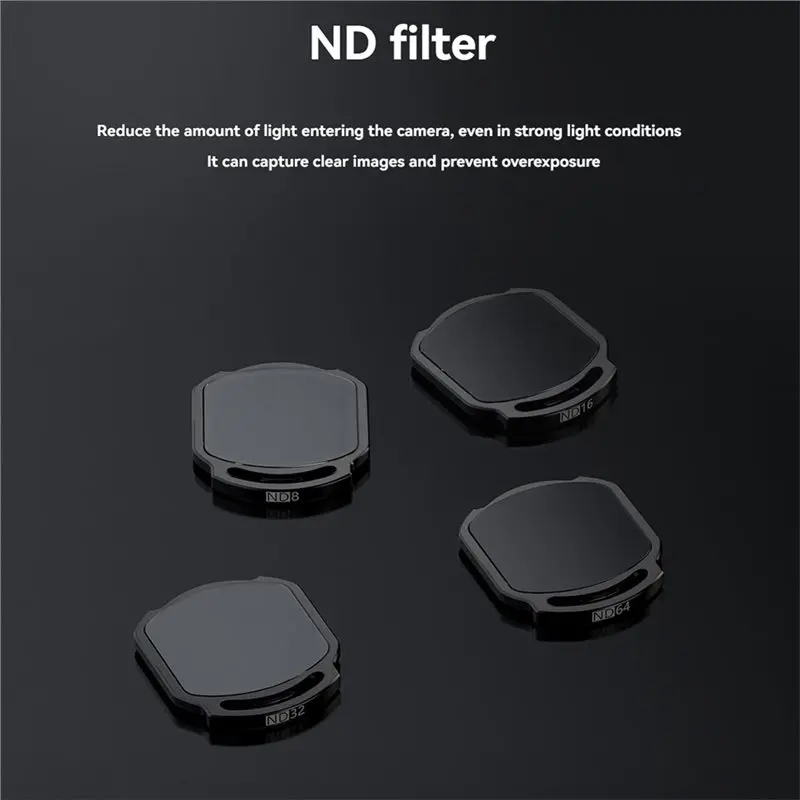 ل DJI O4 وحدة الهواء برو مجموعة مرشح UV/ND8/ND16/ND32/ND64 FPV حماية العدسة ل DJI O4 وحدة الهواء برو الملحقات