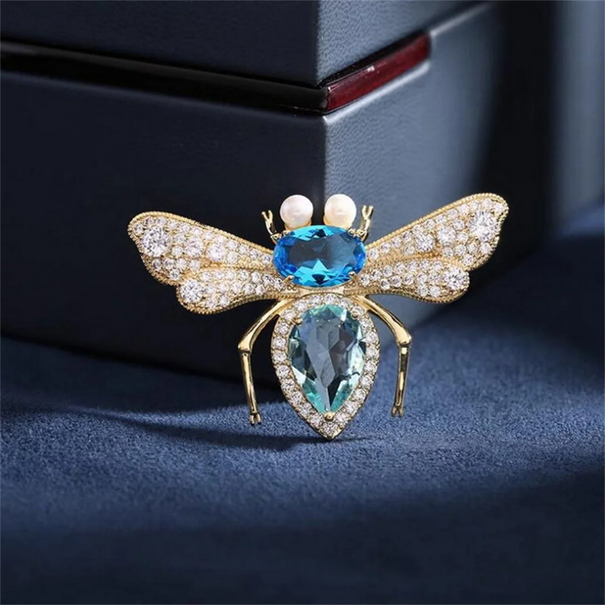 Kristall Kleine Biene Broschen Für Frauen Exquisite Vintage Strass Insekt Biene Anstecknadeln Tier Abzeichen Vielseitig Schmuck Geschenk – Detail 37