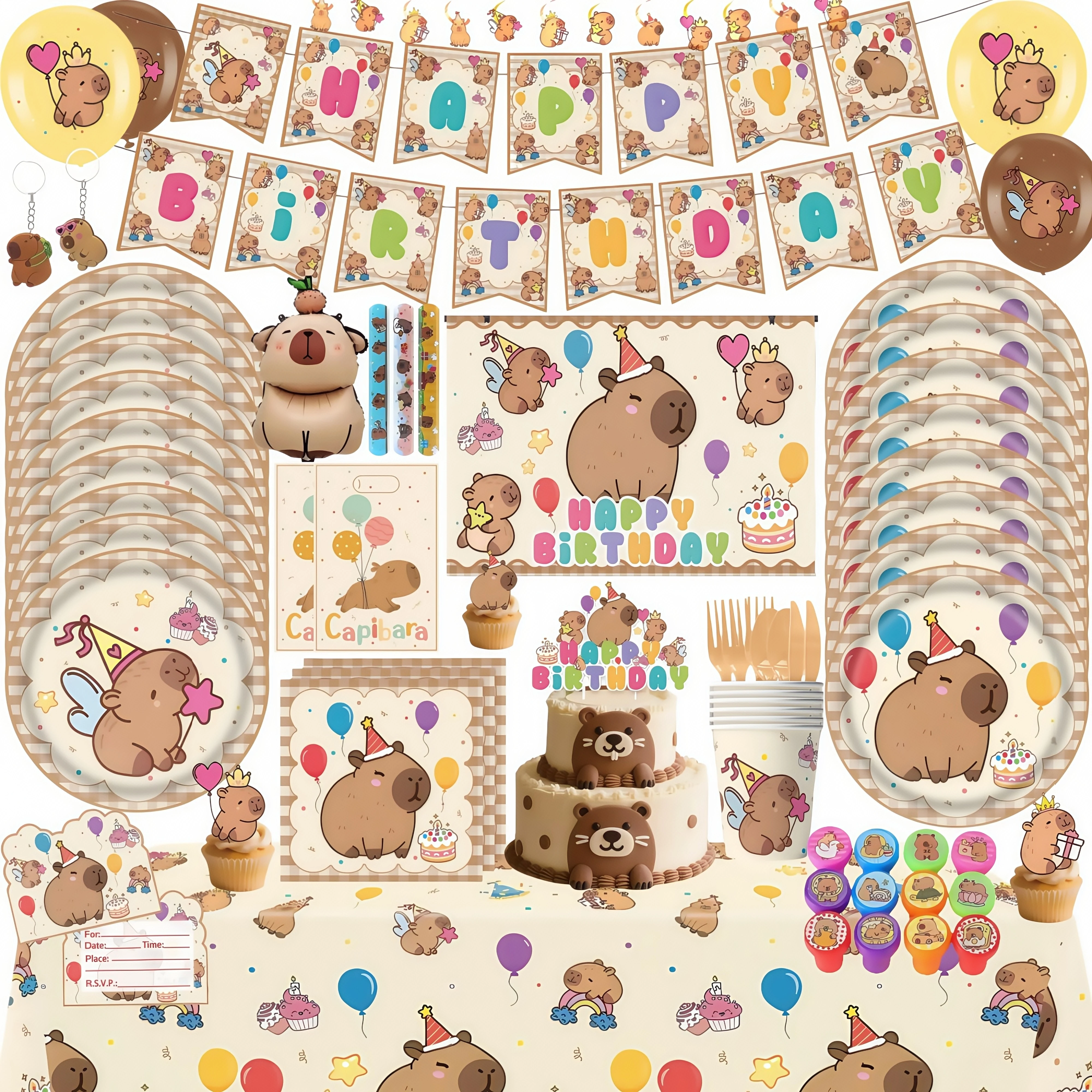 Kit De 75 Pièces Pour Baby Shower - Cadre Photo, 50 Blocs En Bois Et 24 Feutres, Pour Une Fête Créative Et Interactive ! - 13